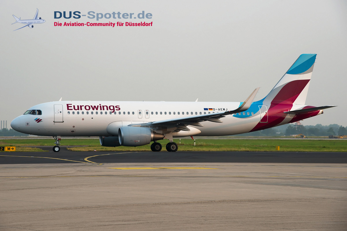 D-AEWJ Eurowings Airbus A320-200/S