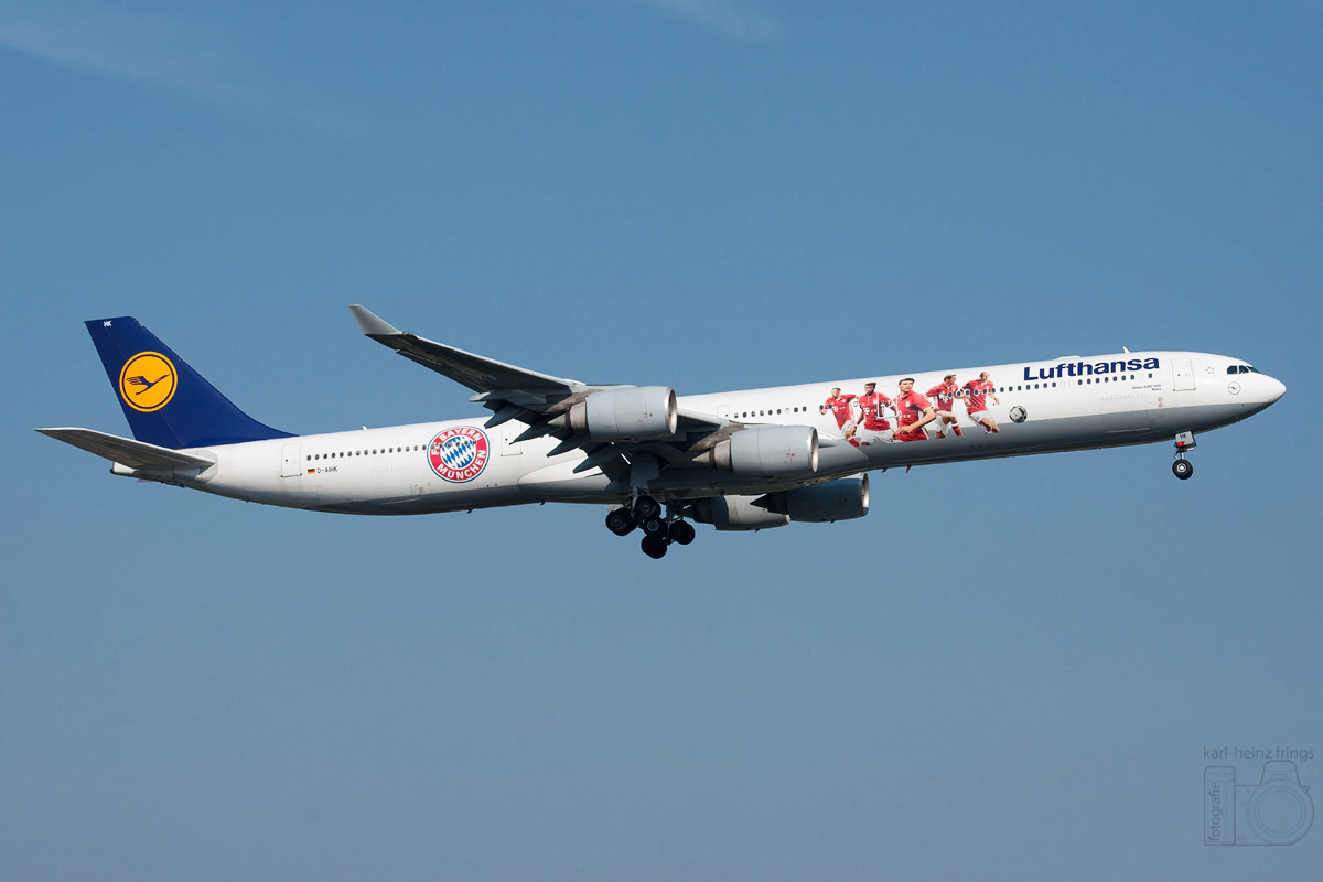 D-AIHK Lufthansa Airbus A340-600