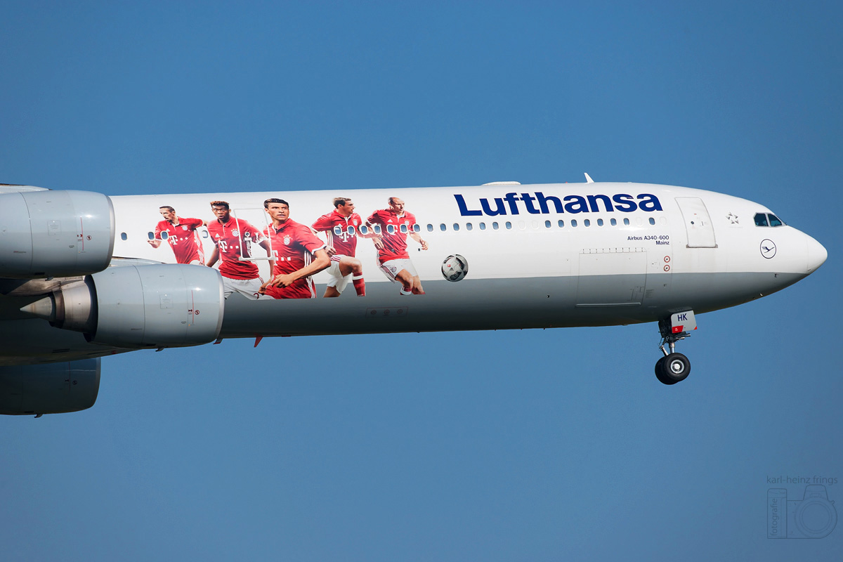 D-AIHK Lufthansa Airbus A340-600