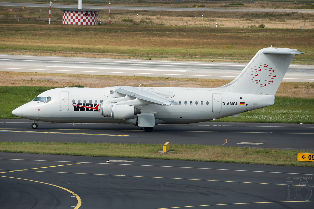 D-AMGL WDL Aviation British Aerospace BAe 146-200