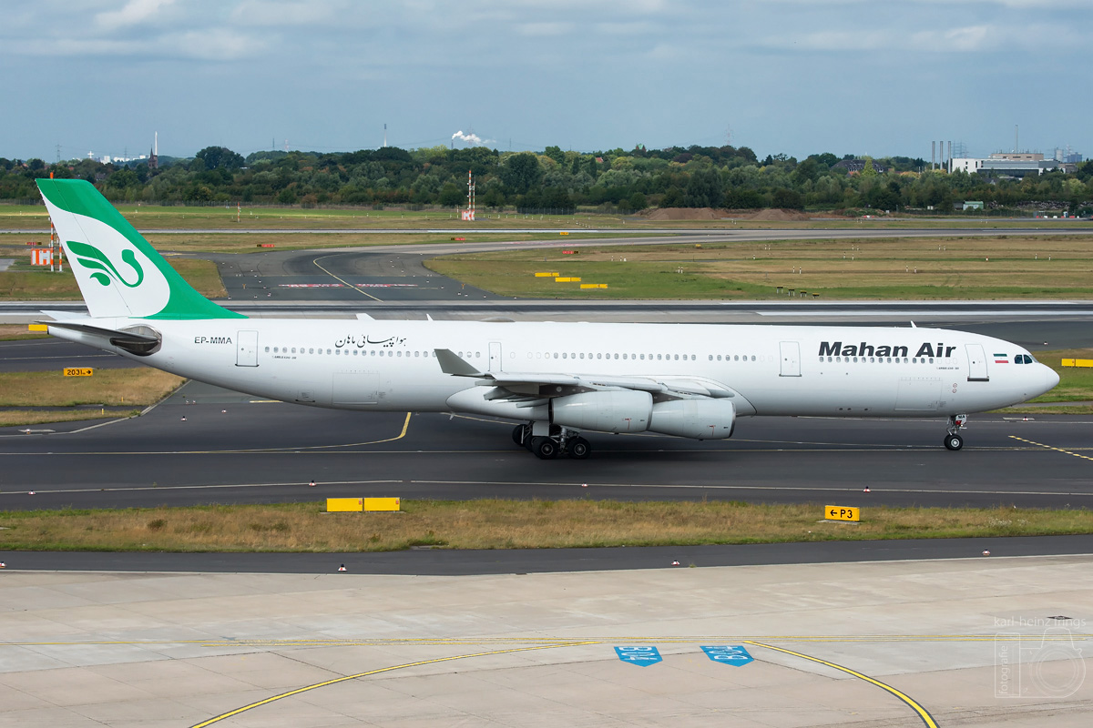 EP-MMA Mahan Air Airbus A340-300
