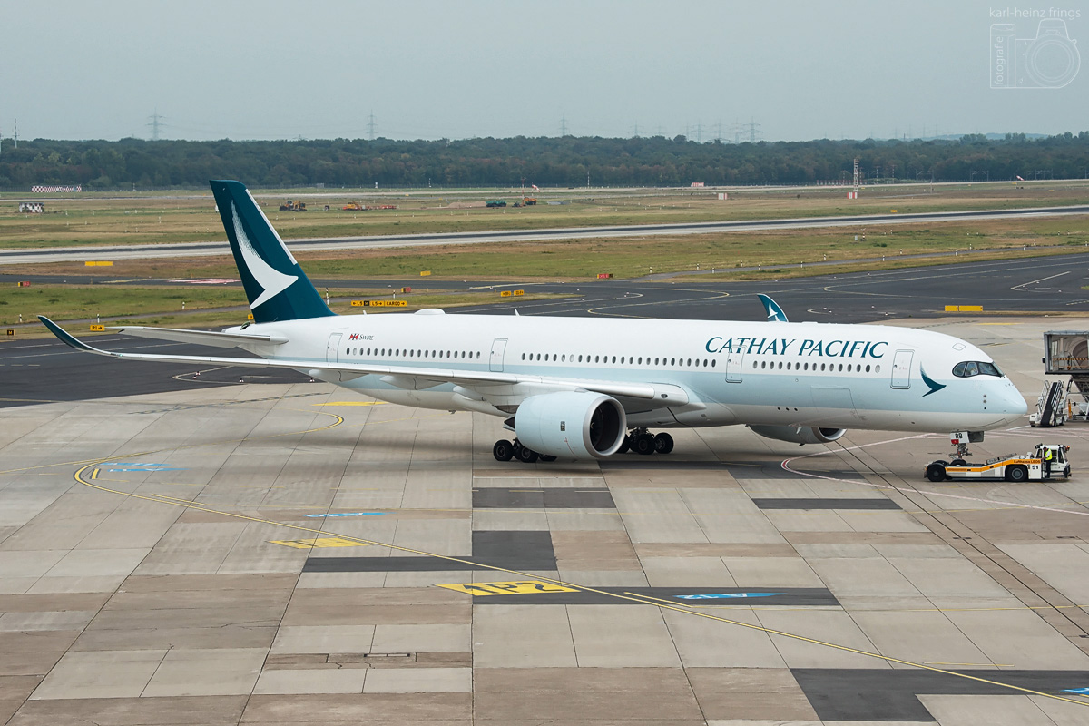 B-LRB Cathay Pacific Airbus A350-900