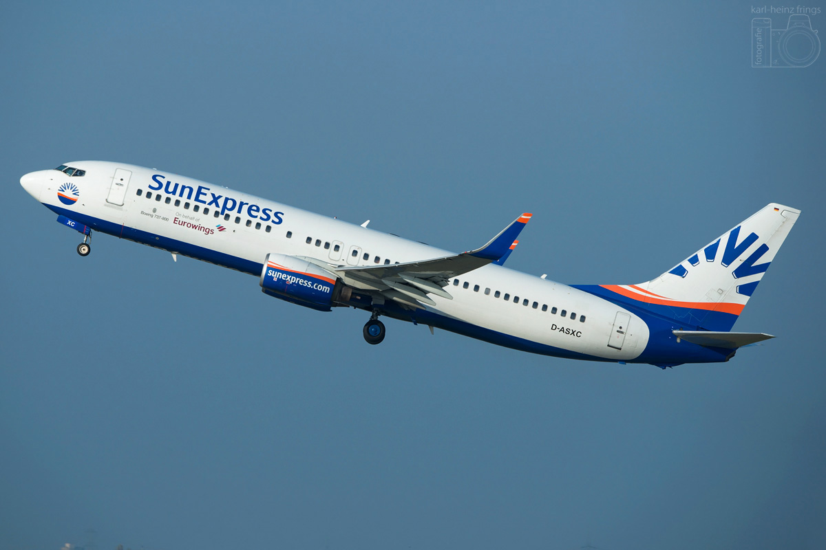 D-ASXC SunExpress Germany Boeing 737-800