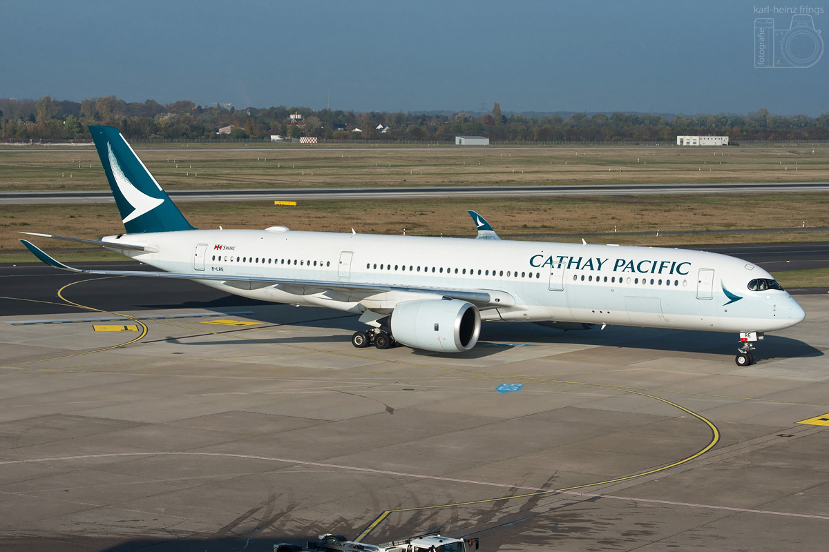 B-LRE Cathay Pacific Airbus A350-900