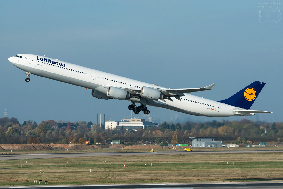 D-AIHS Lufthansa Airbus A340-600
