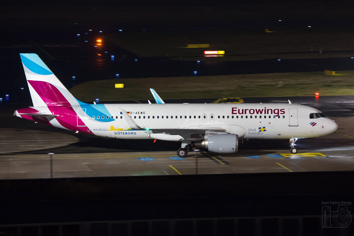 D-AEWG Eurowings Airbus A320-200/S