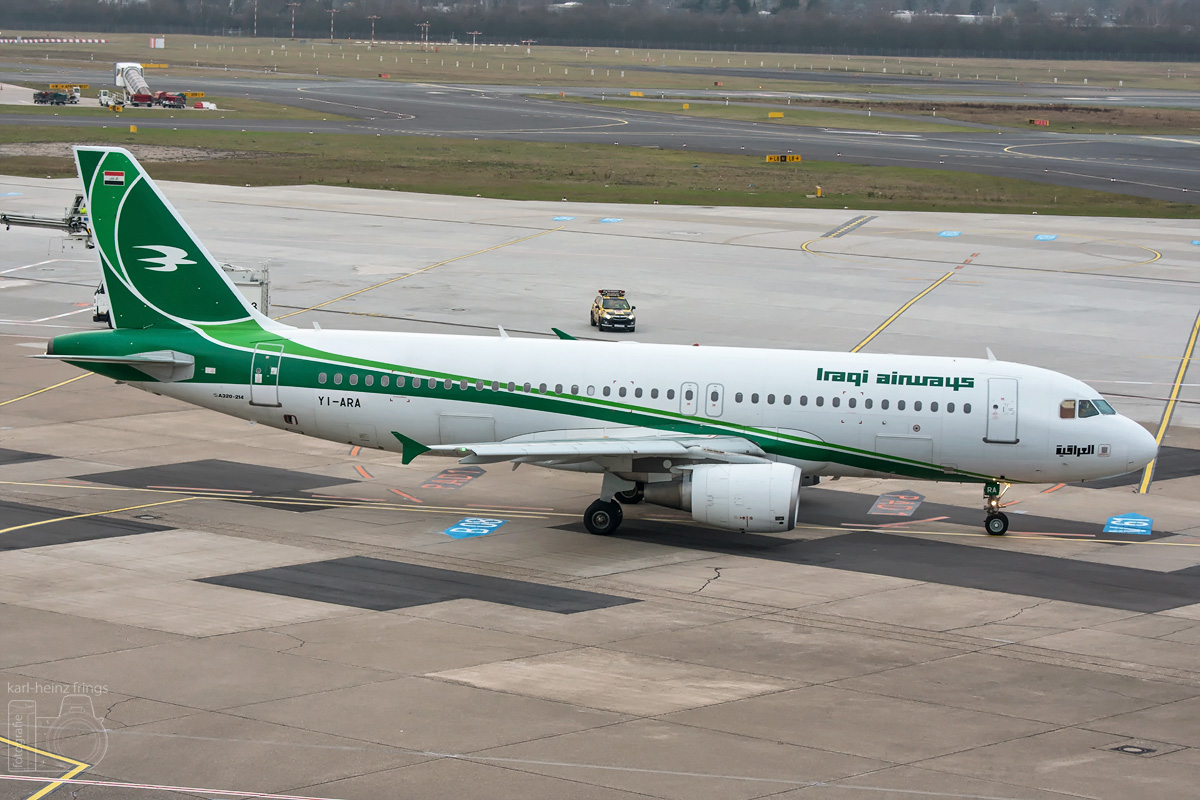 YI-ARA Iraqi Airways Airbus A320-200