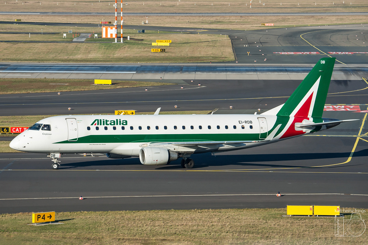 EI-RDB Alitalia CityLiner Embraer ERJ-175