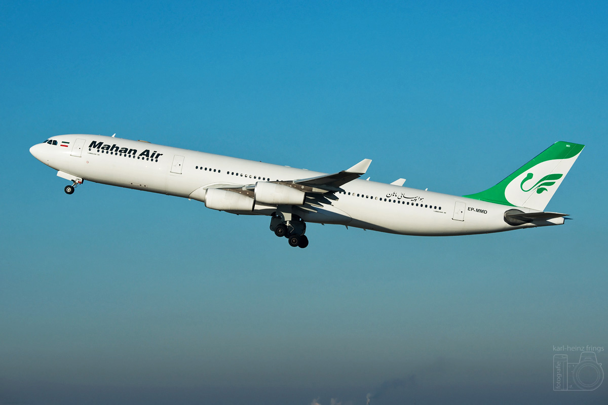 EP-MMD Mahan Air Airbus A340-300