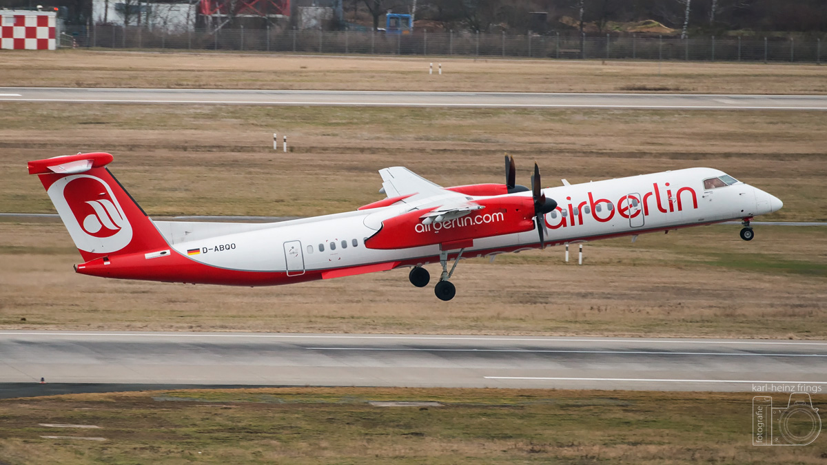 D-ABQO Air Berlin (LGW) Bombardier DHC-8-400Q