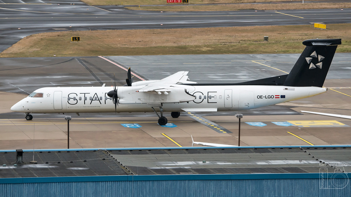 OE-LGO Austrian Airlines Bombardier DHC-8-400Q