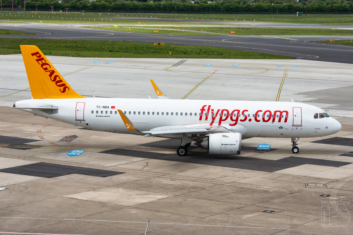 TC-NBA Pegaus Airlines Airbus A320-200neo