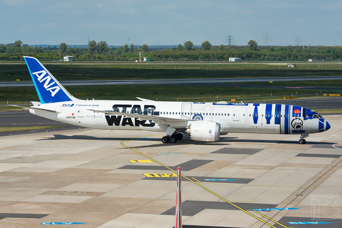JA873A ANA (All Nippon Airways) Boeing 787-9