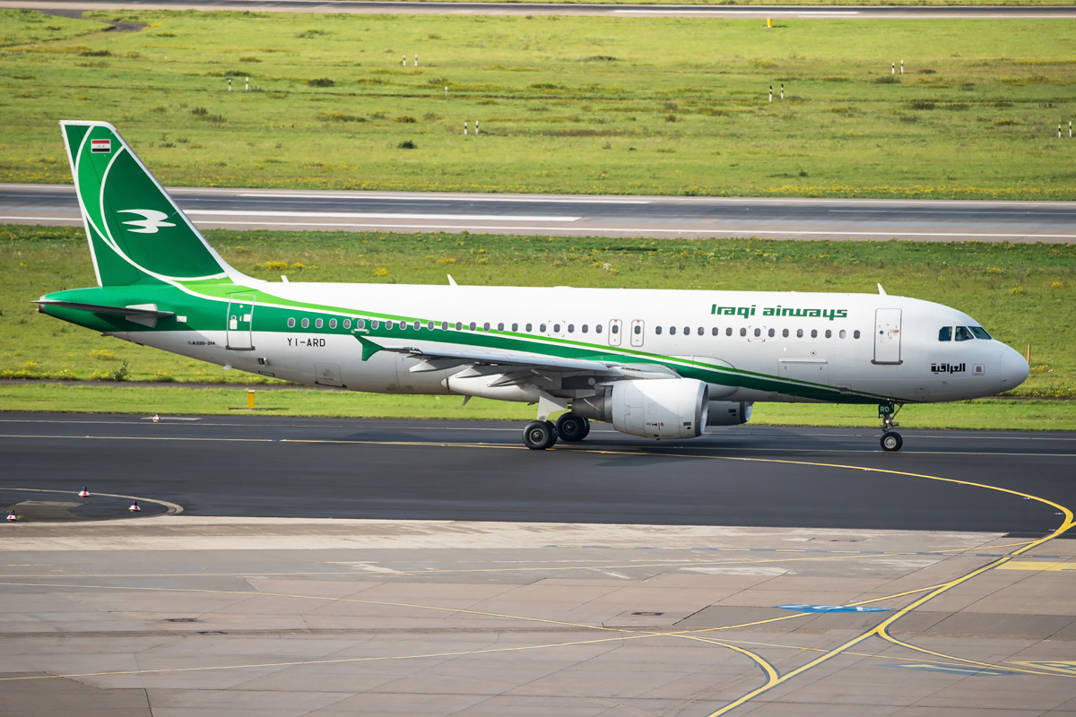 YI-ARD Iraqi Airways Airbus A320-200