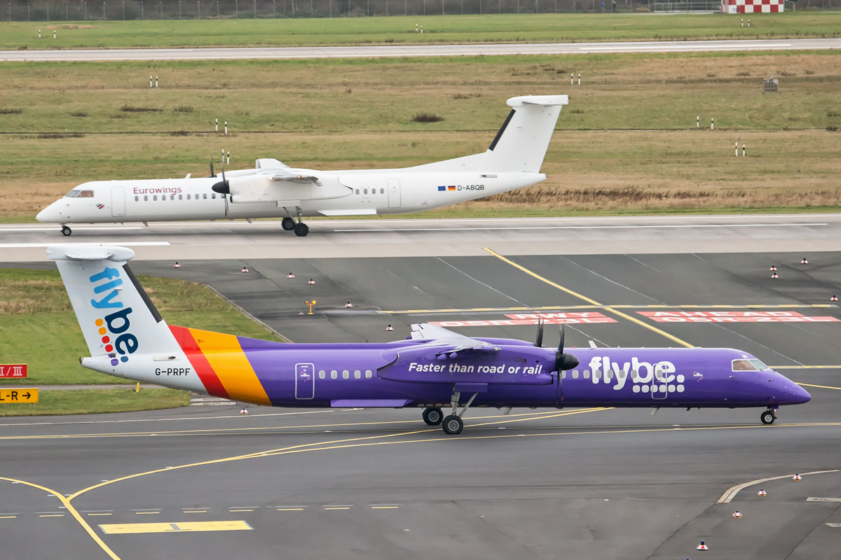 G-PRPF flybe Bombardier DHC-8-400Q