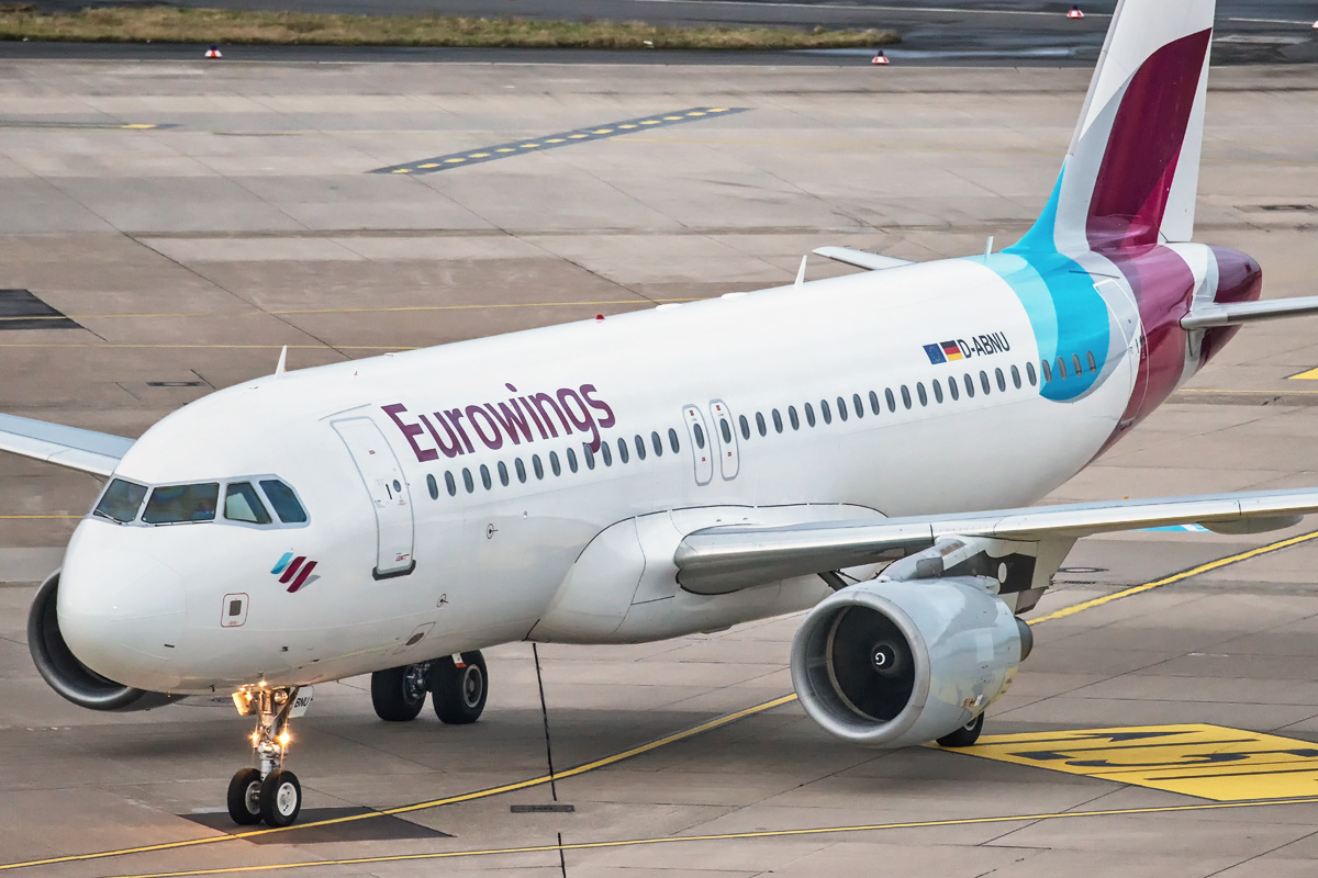D-ABNU Eurowings Airbus A320-200
