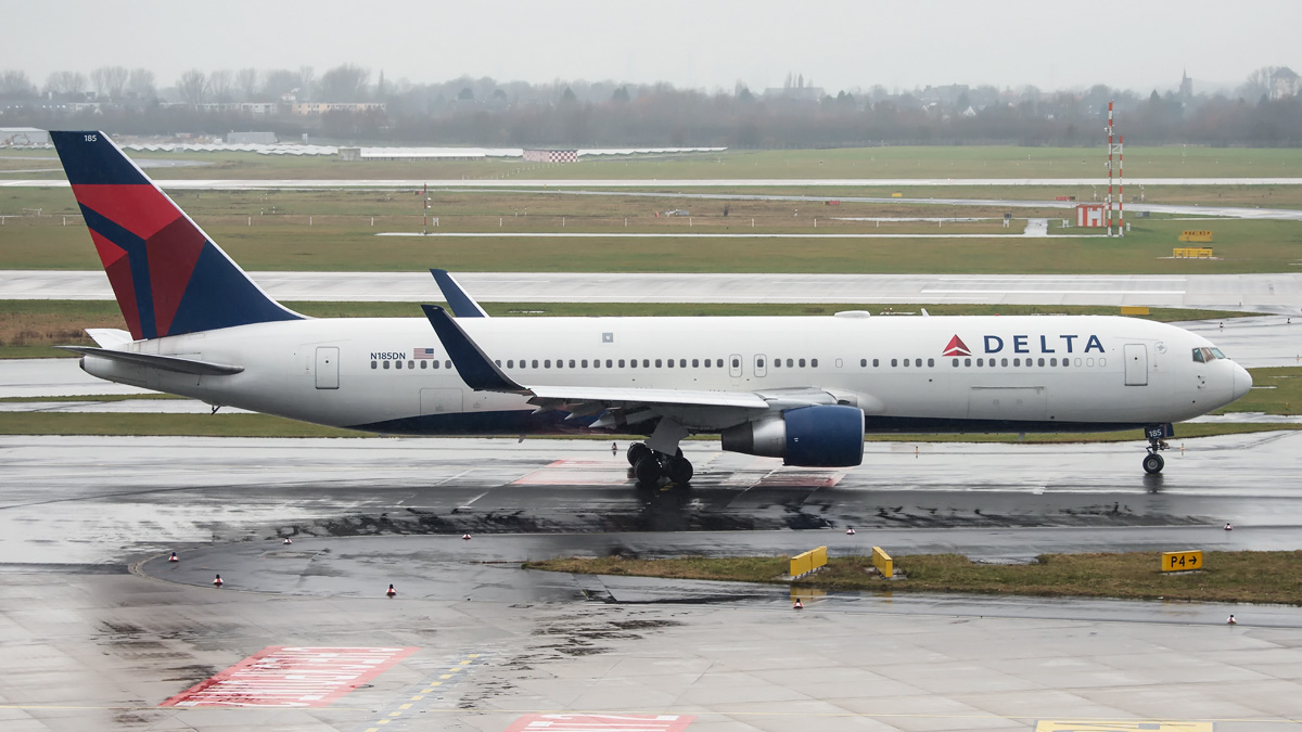 N185DN Delta Airlines Boeing 767-300(ER)