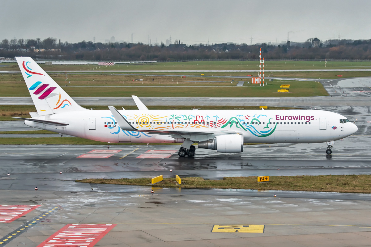 HB-JJF Eurowings (Privatair) Boeing 767-300(ER)