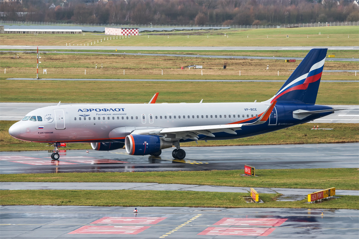VP-BCE Aeroflot Airbus A320-200/S
