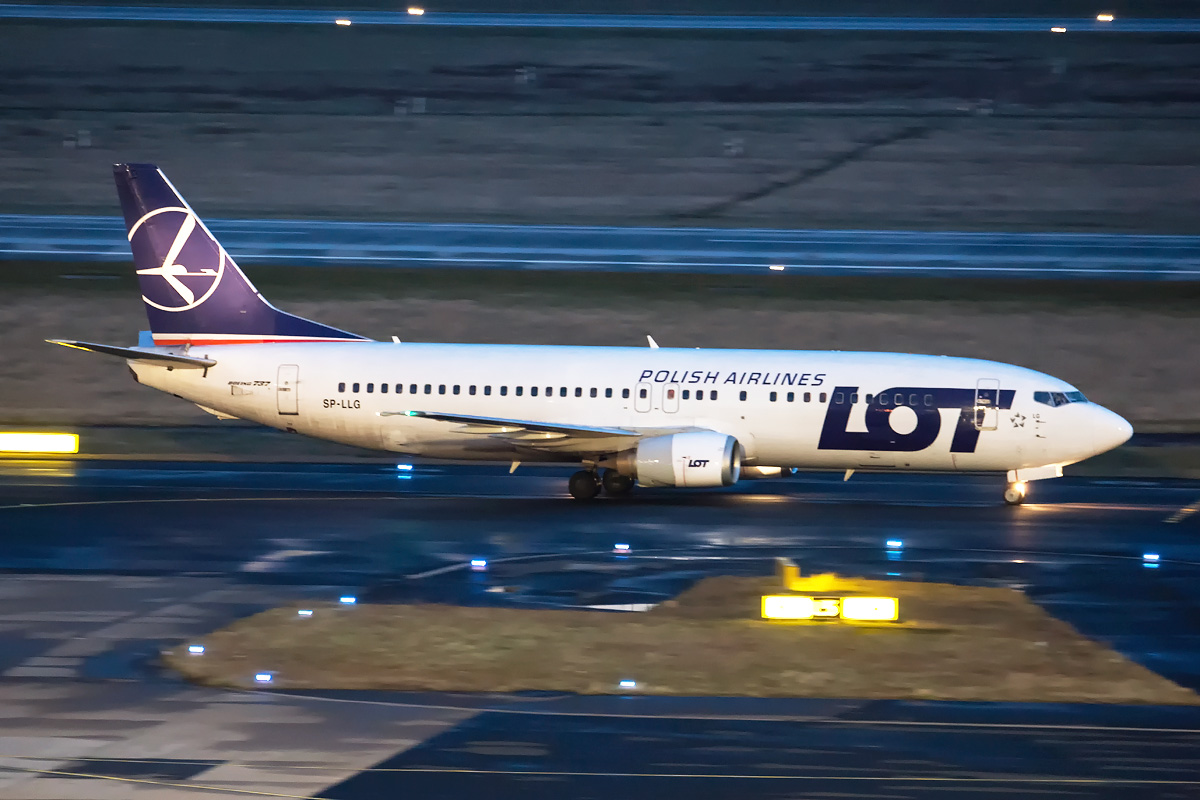 SP-LLG LOT Polish Airlines Boeing 737-400