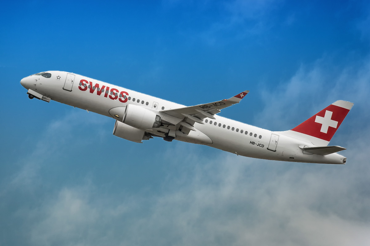 HB-JCD Swiss Bombardier CS300
