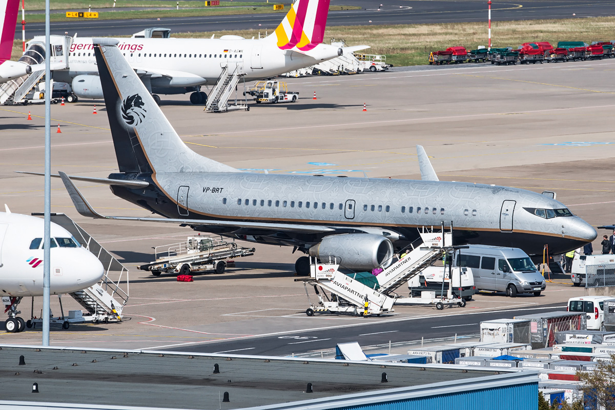 VP-BRT Roustam Tariko Boeing 737-700(BBJ)
