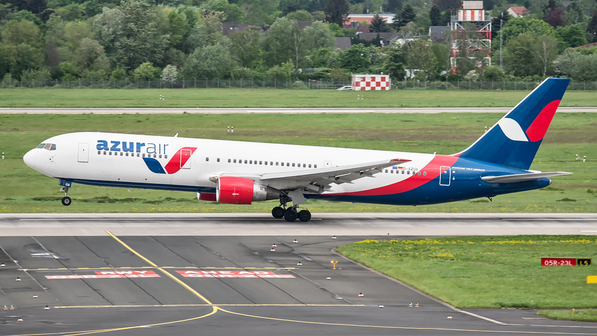D-AZUA Azur Air Germany Boeing 767-300(ER)