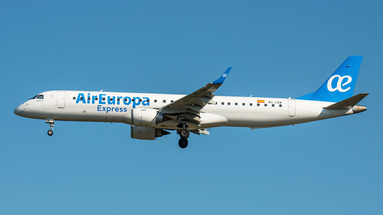 EC-LEK Air Europa Embraer ERJ-195