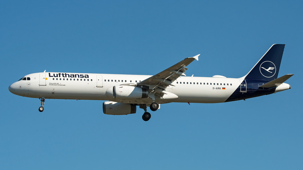 D-AIRK Lufthansa Airbus A321-200