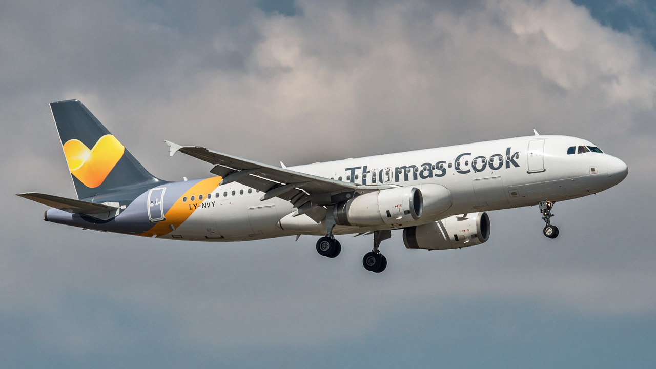 LY-NVY Thomas Cook Airlines (Avion Express) Airbus A320-200