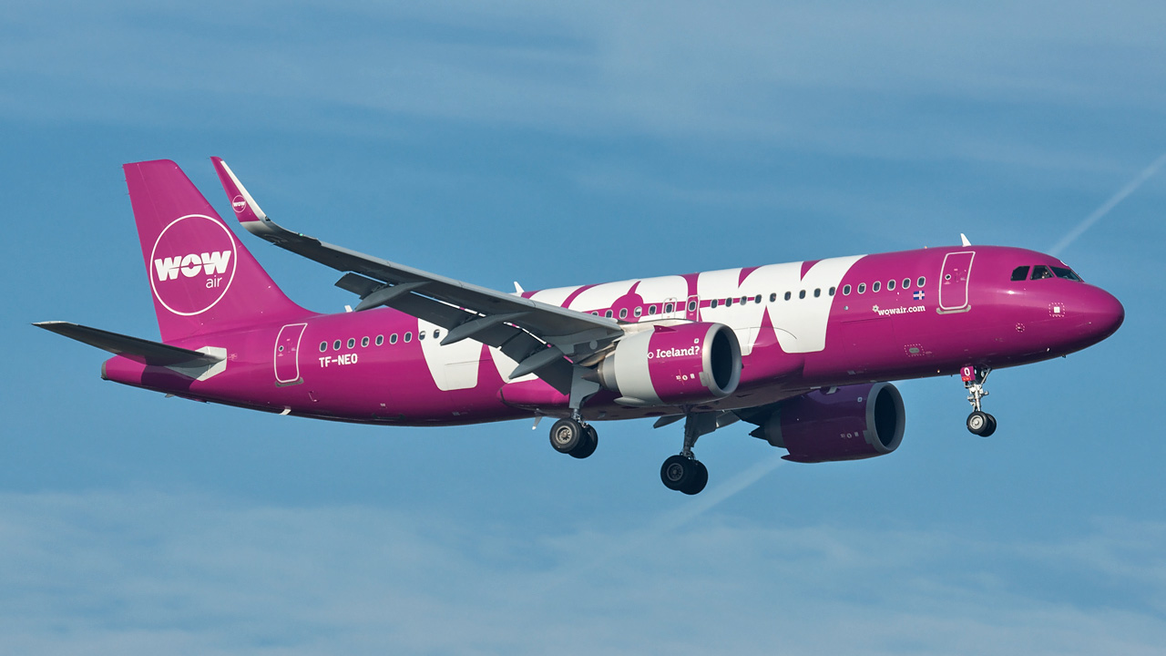 TF-NEO WOW Air Airbus A320-200neo