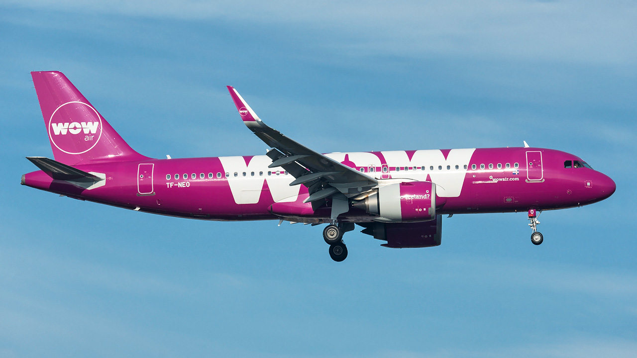 TF-NEO WOW Air Airbus A320-200neo