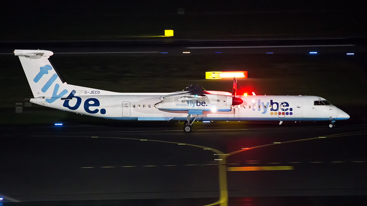 G-JECO flybe Bombardier DHC-8-400Q