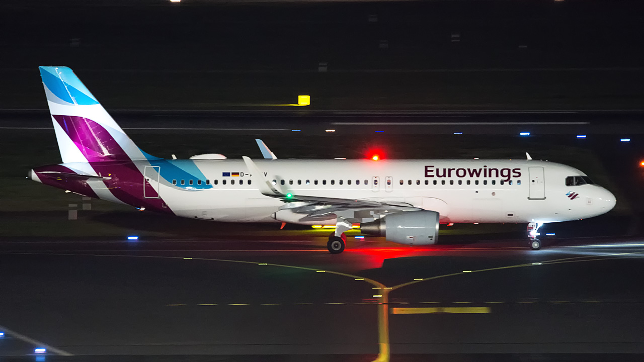 D-AEWV Eurowings Airbus A320-200/S