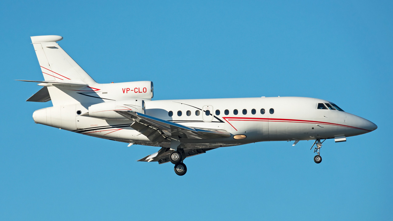 VP-CLO Lukoil Avia Dassault Falcon 900EX