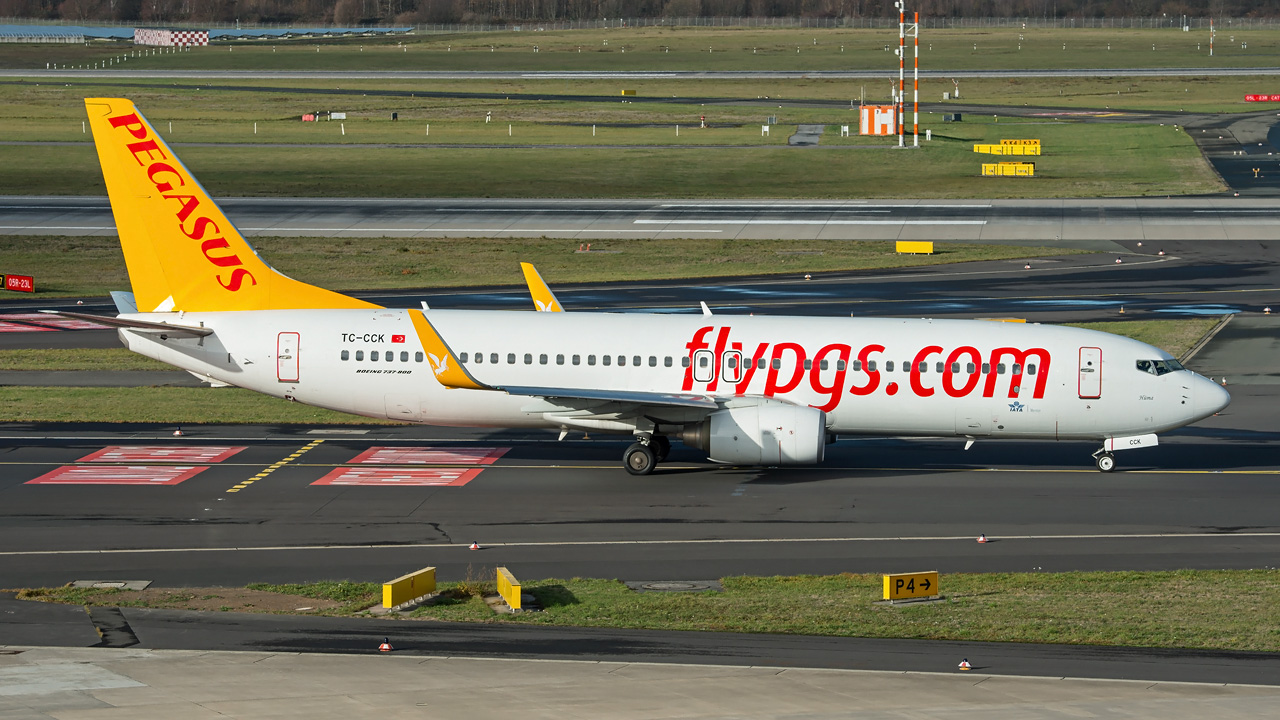 TC-CCK Pegasus Airlines Boeing 737-800