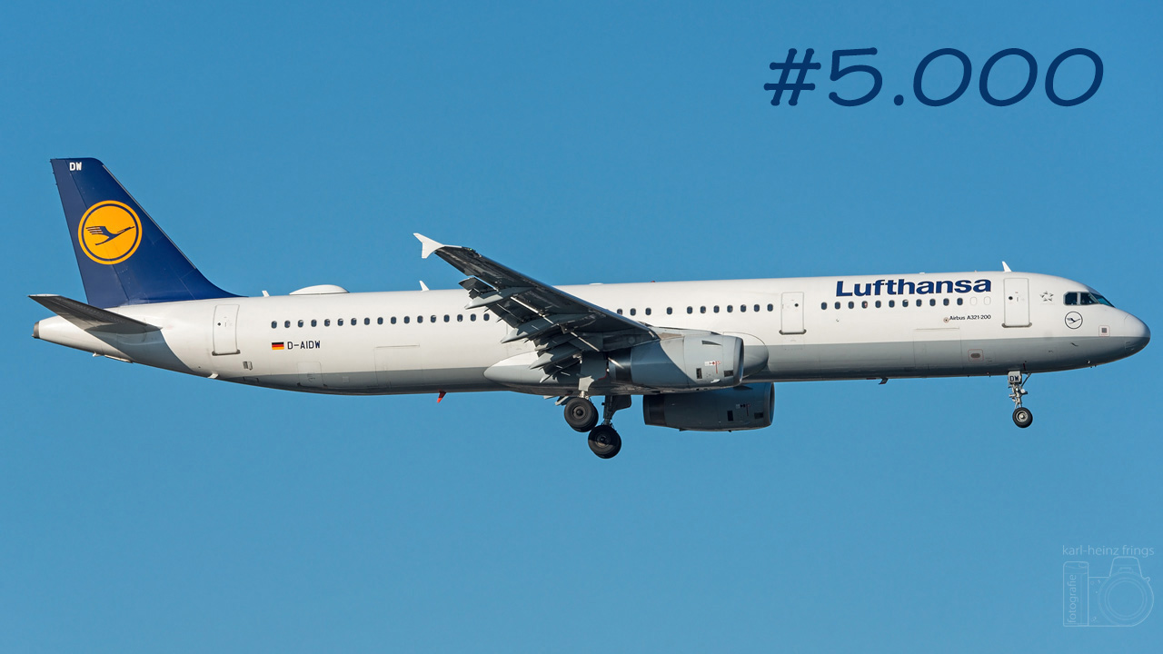 D-AIDW Lufthansa Airbus A321-200