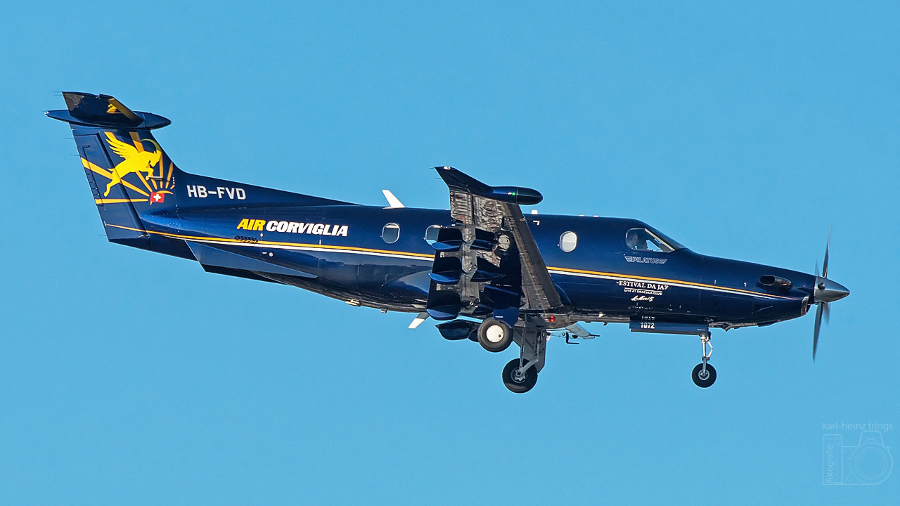 HB-FVD Air Corviglia Pilatus PC-12/45