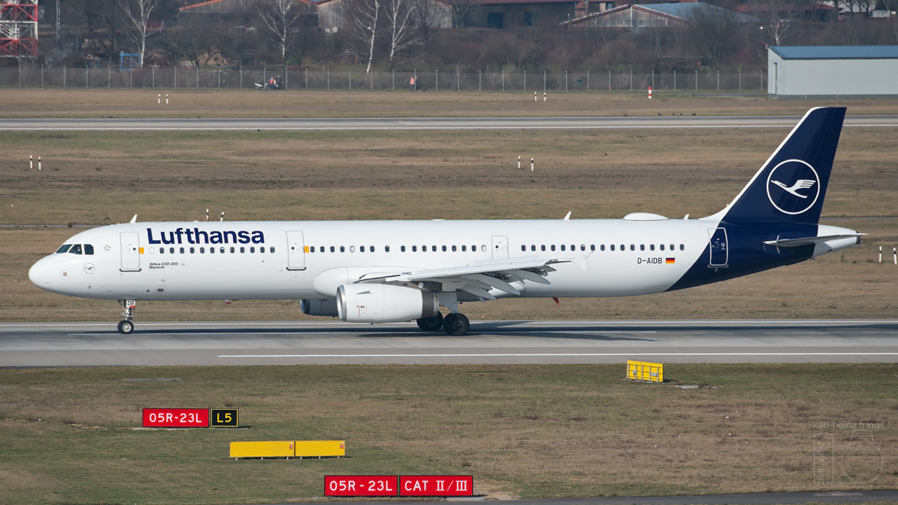 D-AIDB Lufthansa Airbus A321-200