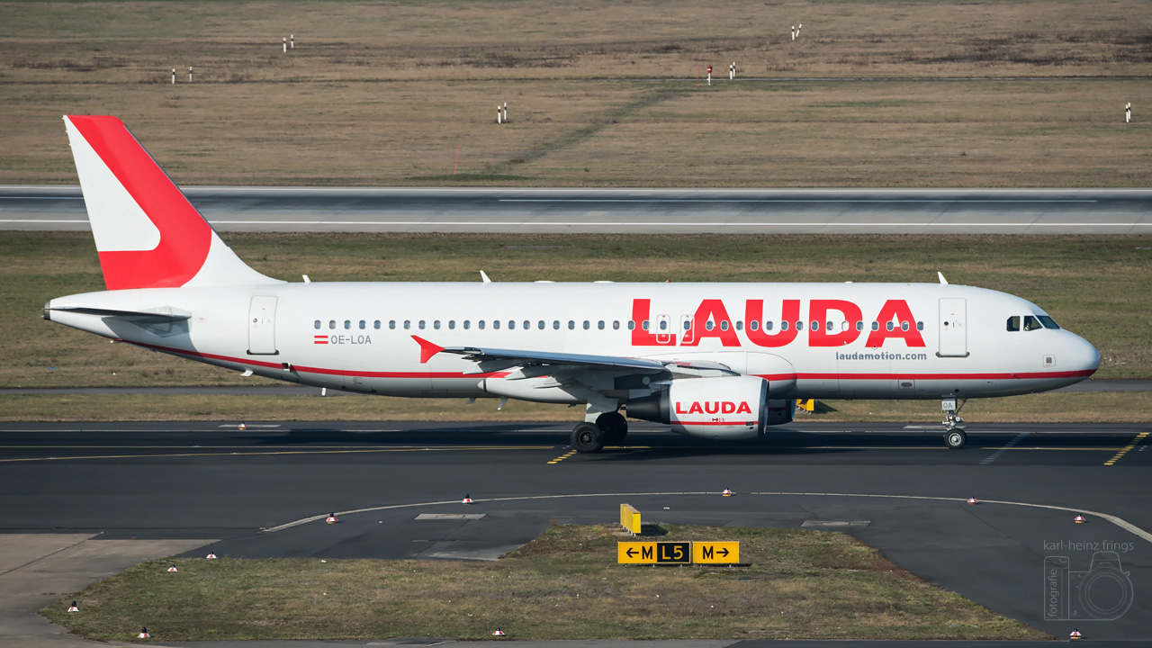 OE-LOA Laudamotion Airbus A320-200