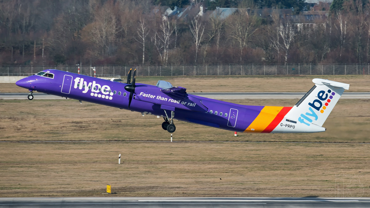 G-PRPO flybe Bombardier DHC-8-400Q