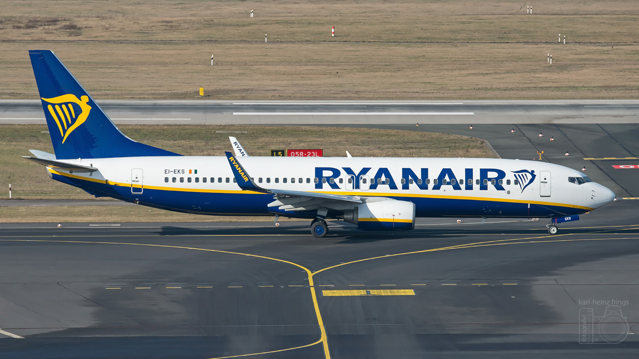 EI-EKS Ryanair Boeing 737-800