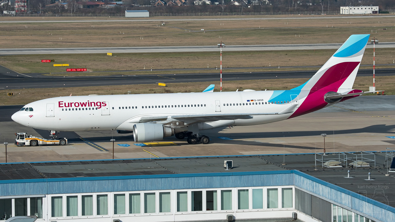 D-AXGD Eurowings Airbus A330-200