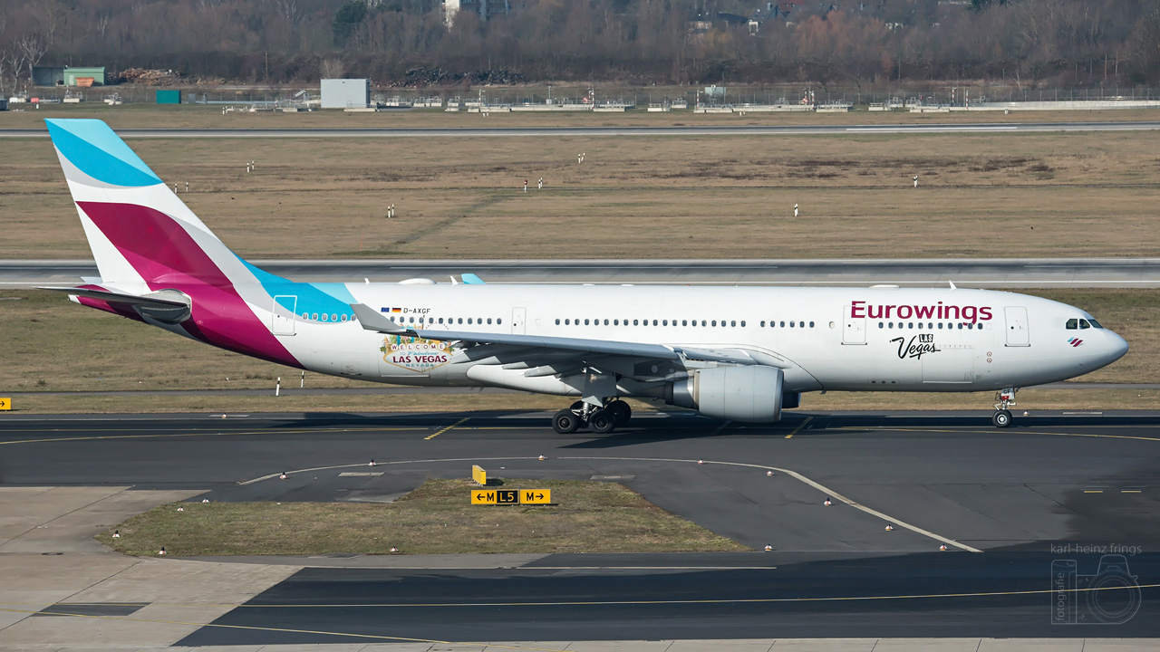 D-AXGF Eurowings Airbus A330-200