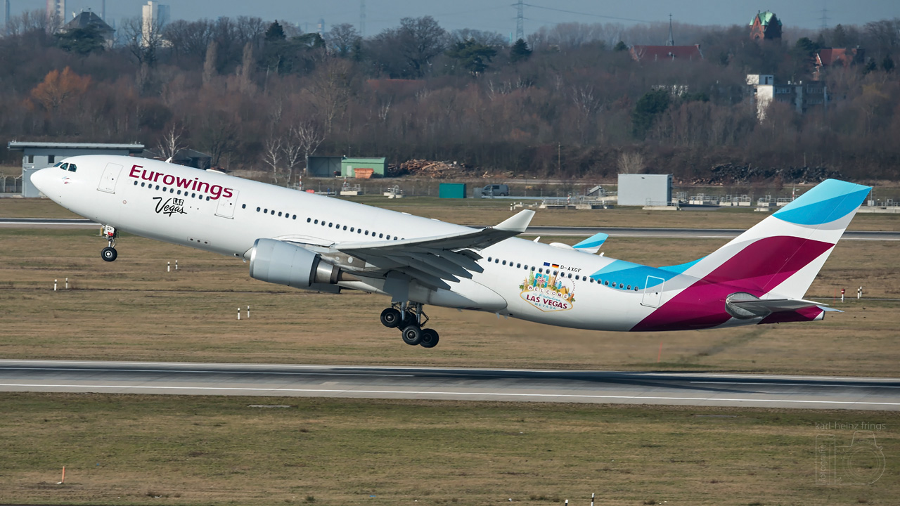 D-AXGF Eurowings Airbus A330-200