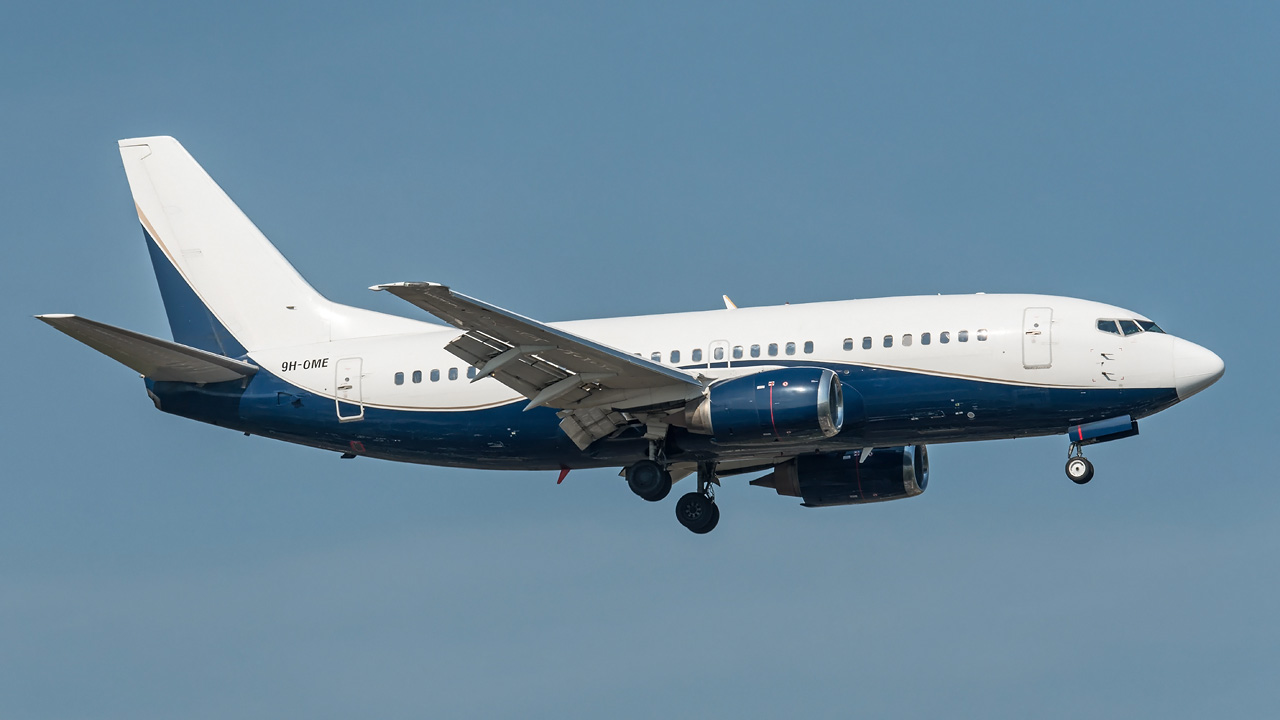 9H-OME X-Air Charter Boeing 737-500