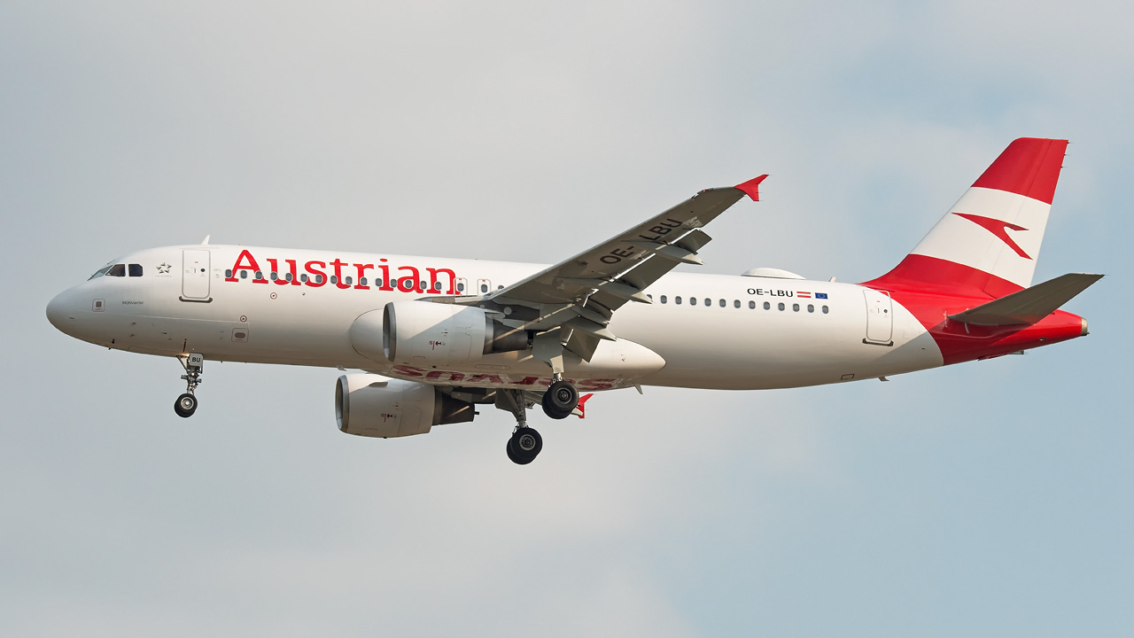 OE-LBU Austrian Airlines Airbus A320-200