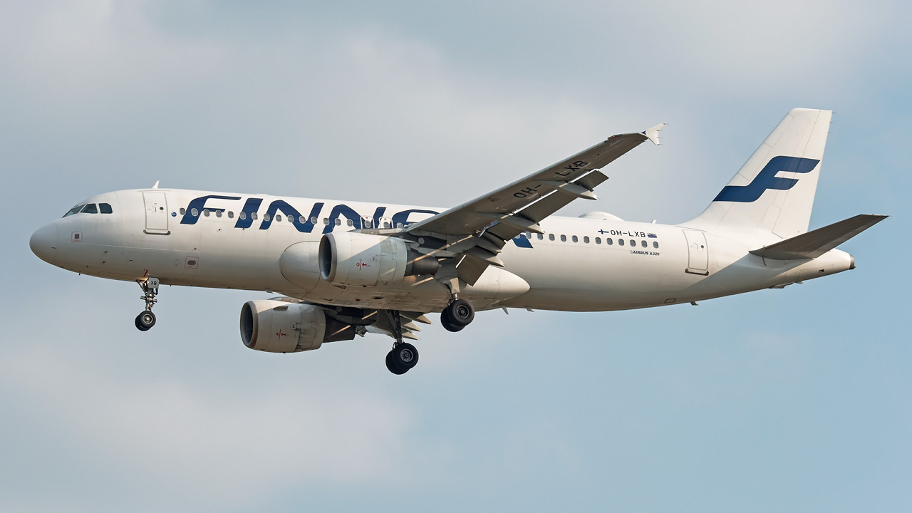 OH-LXB Finnair Airbus A320-200
