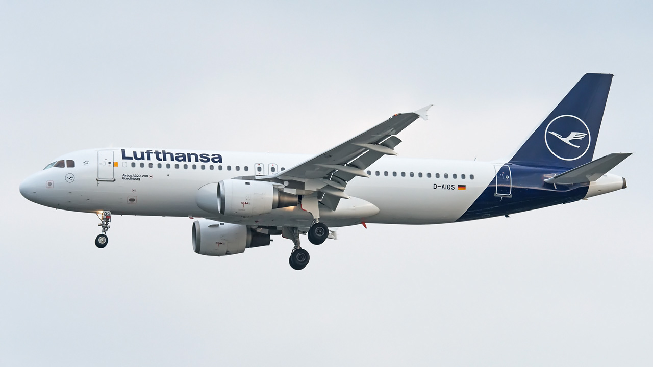 D-AIQS Lufthansa Airbus A320-200