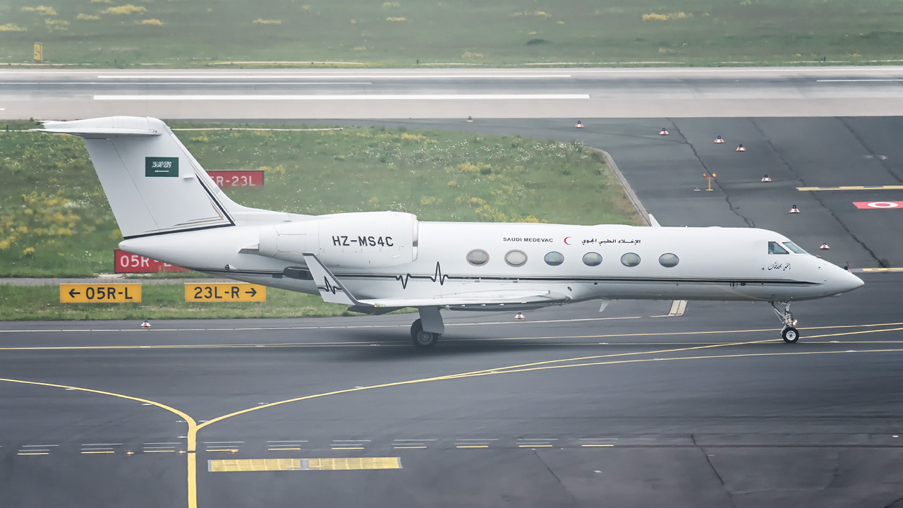 HZ-MS4C Saudi Arabia Medevac Gulfstream IV